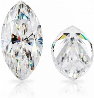 Marquise Cut Brilliant Gemstone for Making Vintage Ring, Jewelry, Pendant, Earrings, Necklaces, Watches ERAA JEWEL repute investment Loose Moissanite 30.0CT, Real Colorless Diamond, VVS1 Clarity, 
