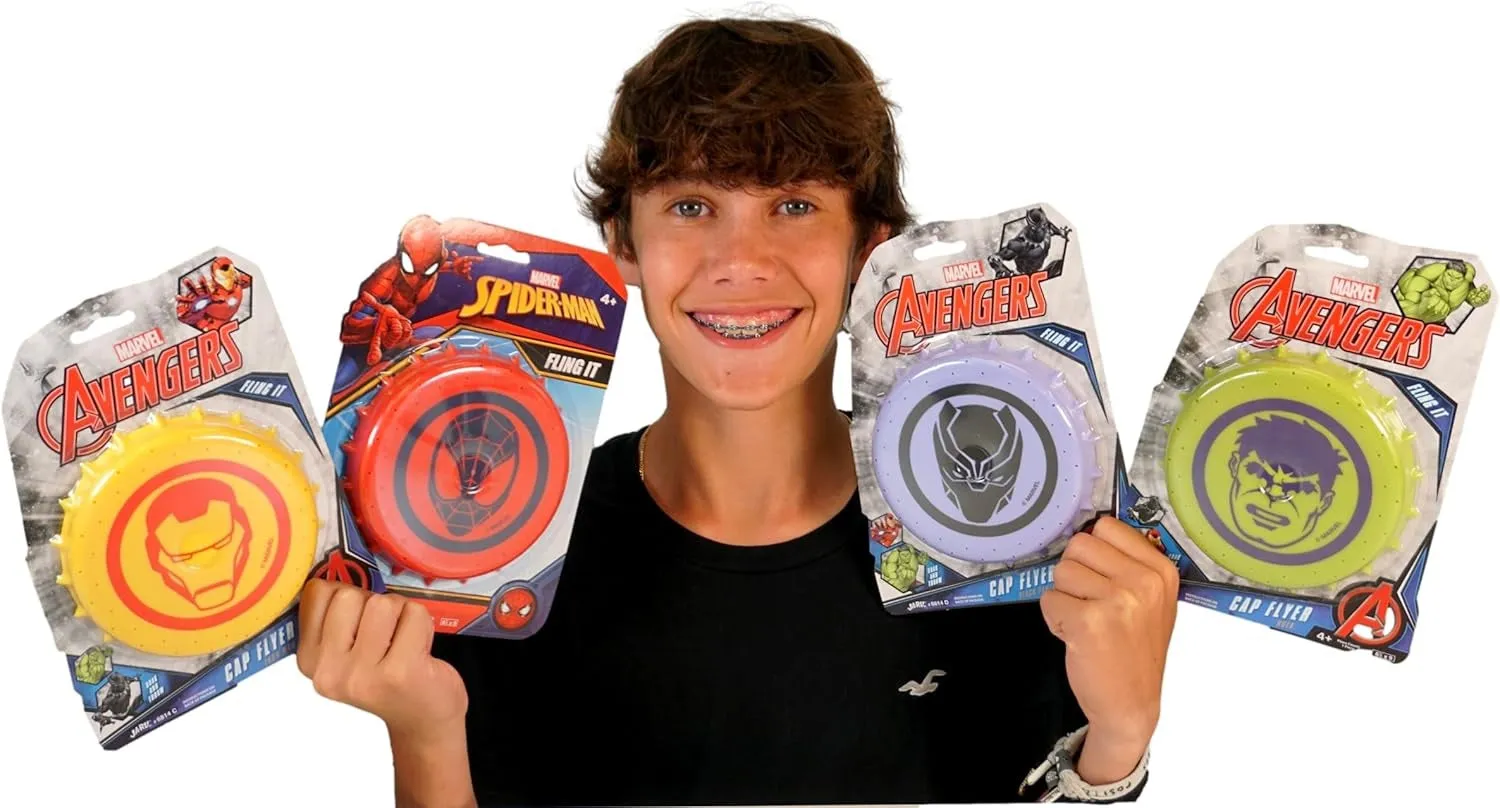 Marvel Avengers Rubber Disc Soak & Throw Water Toy
