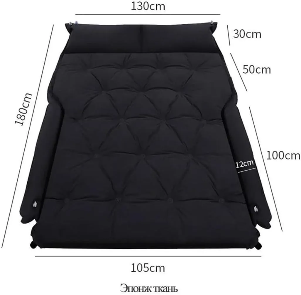 Mattress, Automatic Inflatable Mattress, Camping Travel Sleeping Mat, in-car Rest Inflatable Bed, Car Mattress Leakage Test lately guess industry (Brown) SUV Car Inflatable 