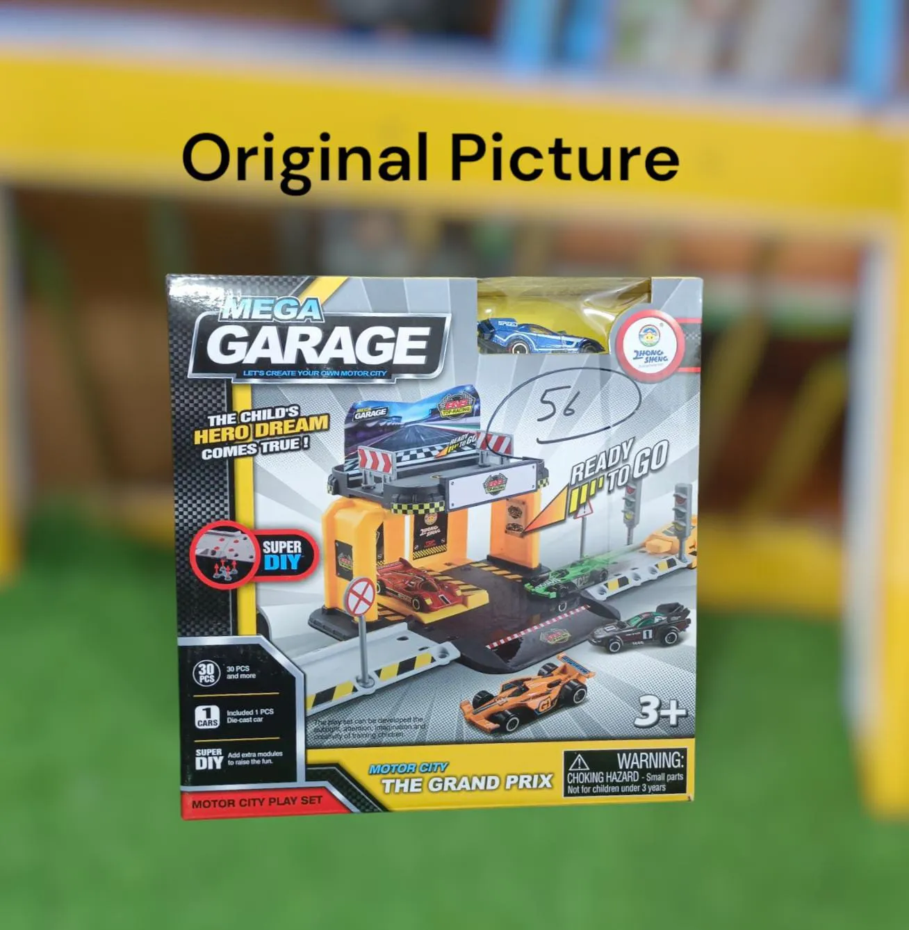 Mega Garage: Racing City Playset