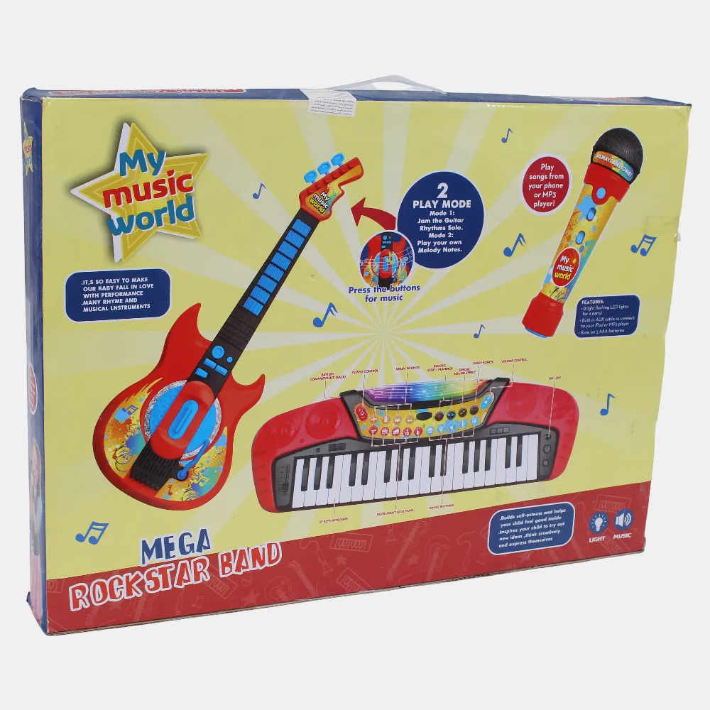 Mega Rock Star Band 3-Piece Set
