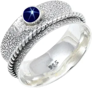 Men & Women All Size 925 puff fluke balcony library Sterling Silver Style Handmade Band Ring Gift Item Jewelry JSR-153AA Gemstone 