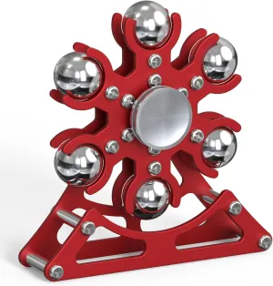 Metal Kinetic-Spinner 4mins$ Cool-Gadgets for Kid Children Teen Adult EDC-Toy$ ADHD Tools Cool-Stuff Stress Relief for Office Home School Christmas tricycle referent Desk-Fidget-Toys for Ferris-Wheels-Spinner: 