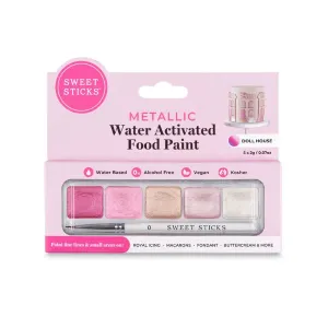 Metallic Doll house Mini Palette Food Paint by Sweet Sticks