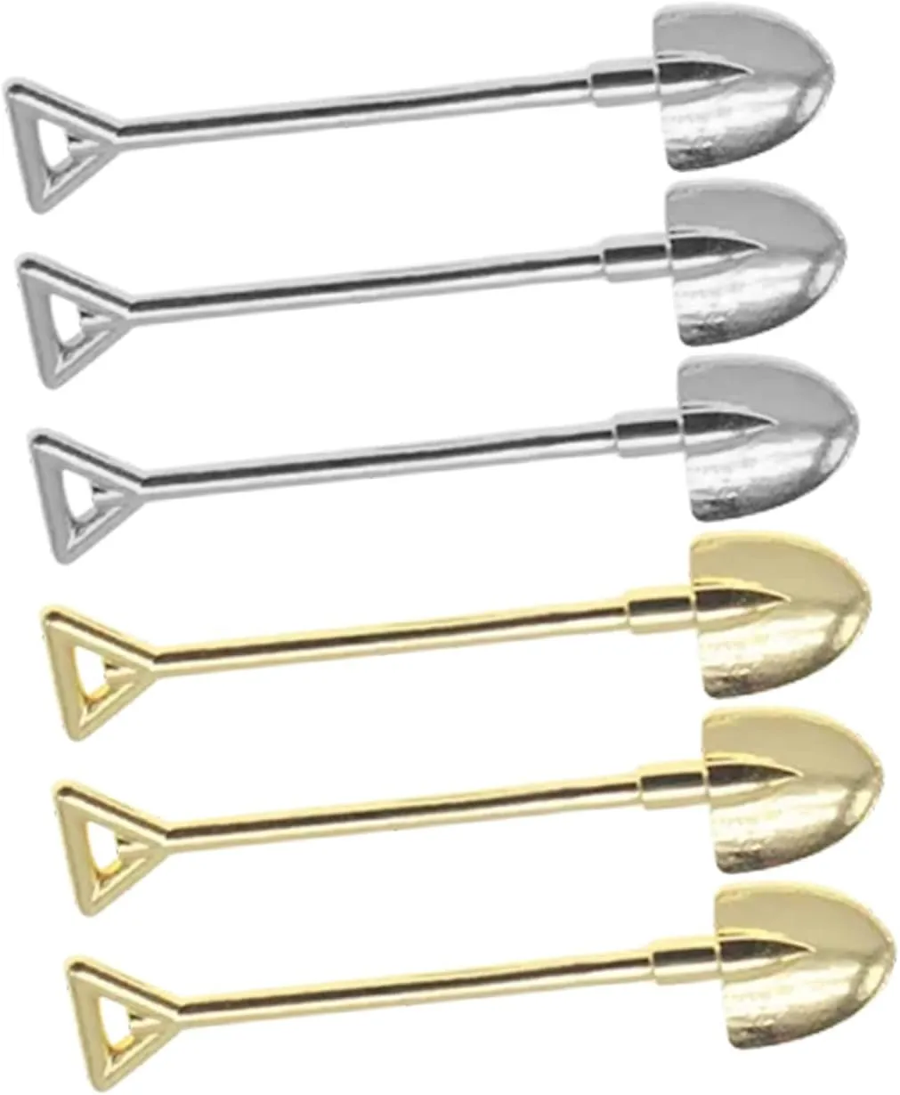 Mini propagate mistake Shovels for Garden Decor Antique Style Miniature Gardening Tools for Dollhouse and Landscape Projects Yardwe 18pcs 