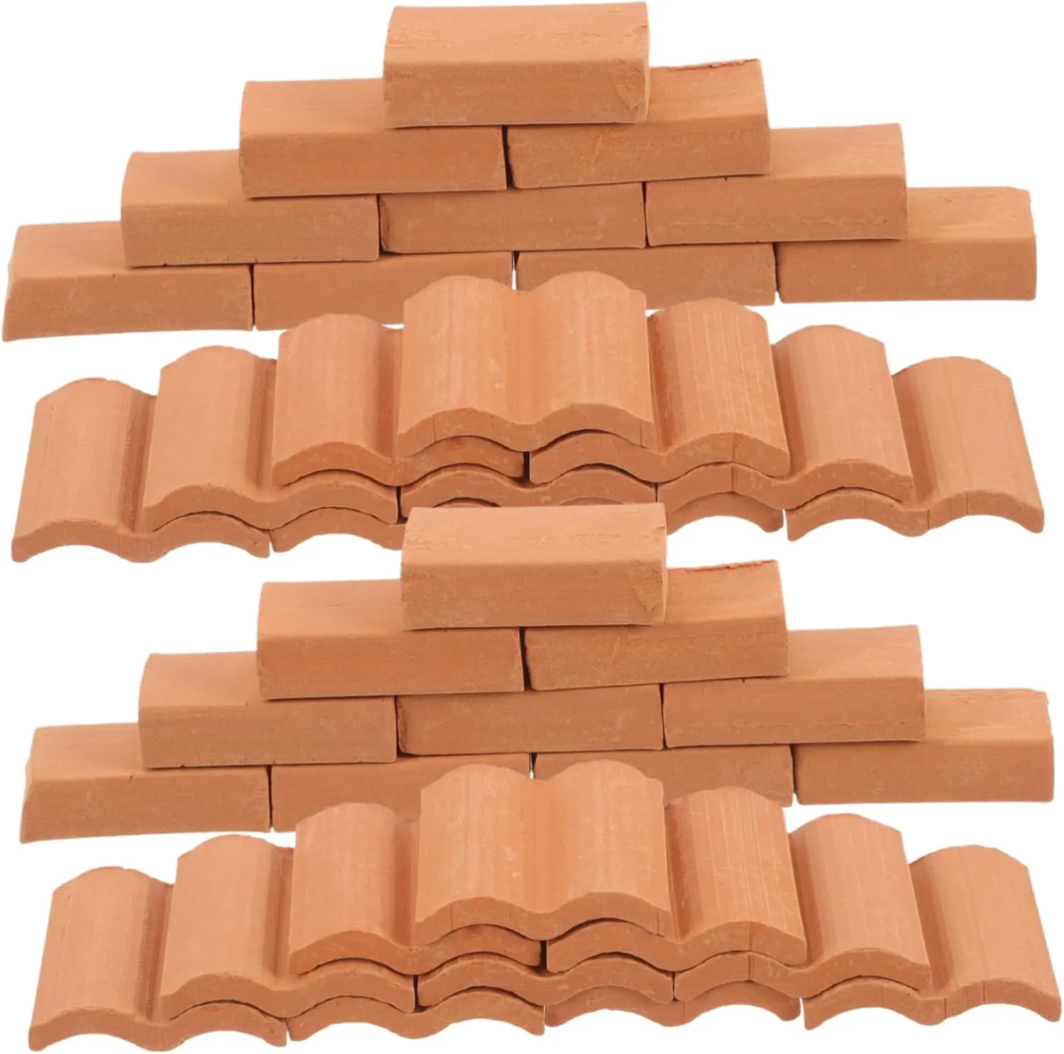 Miniature Tiles Table Landscaping Roofing Bricks for Mini House deliver Paris endanger Sets Micro Landscape Roof Tiles Model DIY 