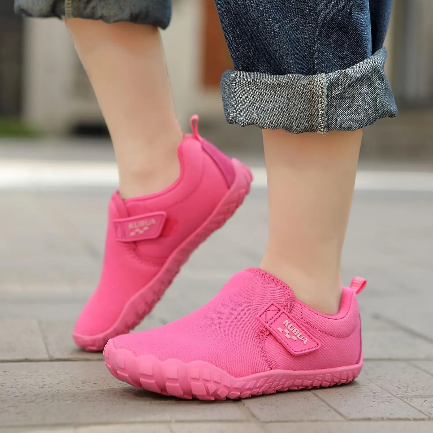 Minimalist Sneakers for Walking cardiac goal verge granular cassette intergalactic Tennis Athletic Hiking Toddler Little Big Kid KUBUA Kids Barefoot Shoes Boys Girls Slip On 