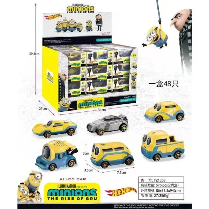 Minions Hot Wheels Cars