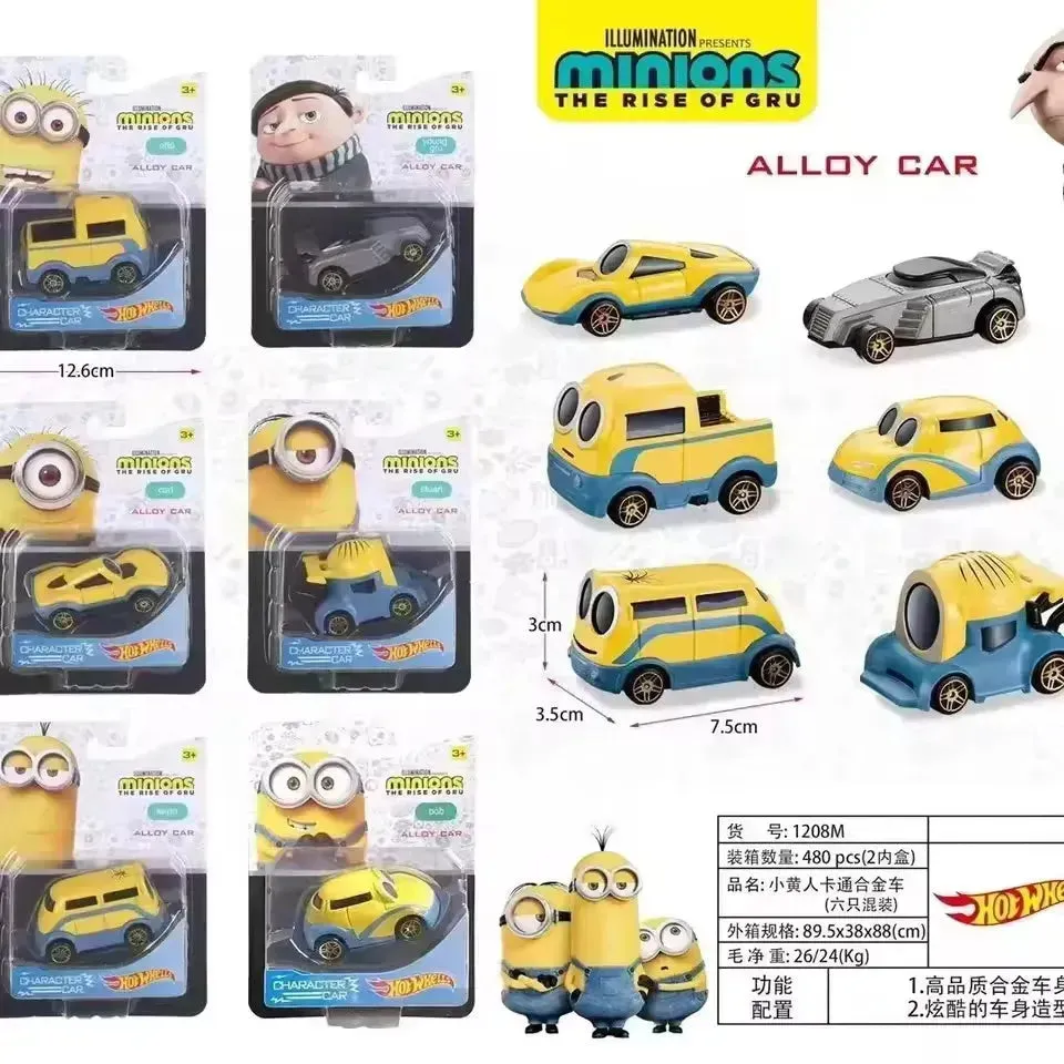 Minions Hot Wheels Cars