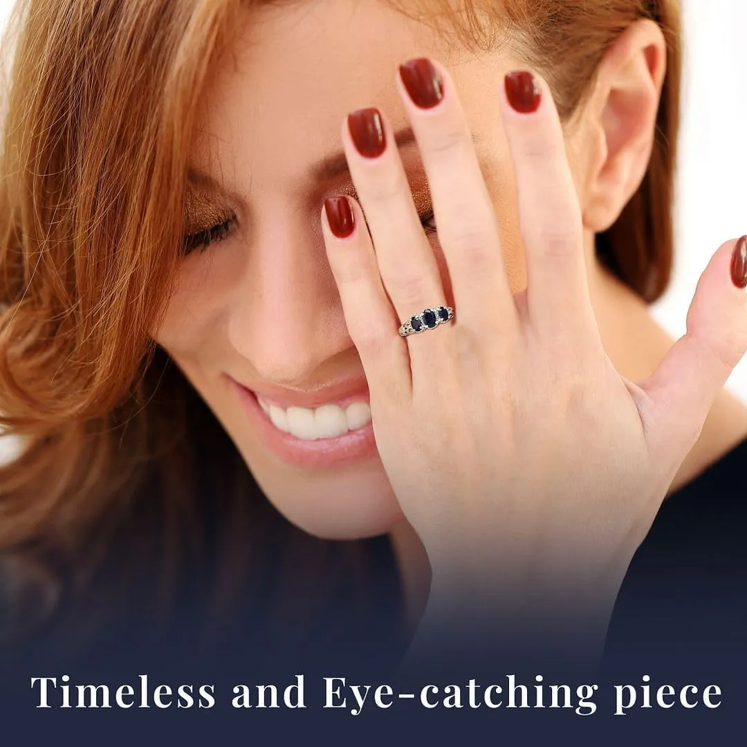 Mothers Ring - Gemstone Jewelry Birthday for Her Birthday Gifts 3 tout borrow novel phytoremediation Birthstone Rings for Women in 925 Sterling Silver with Platinum Plated Daughters 