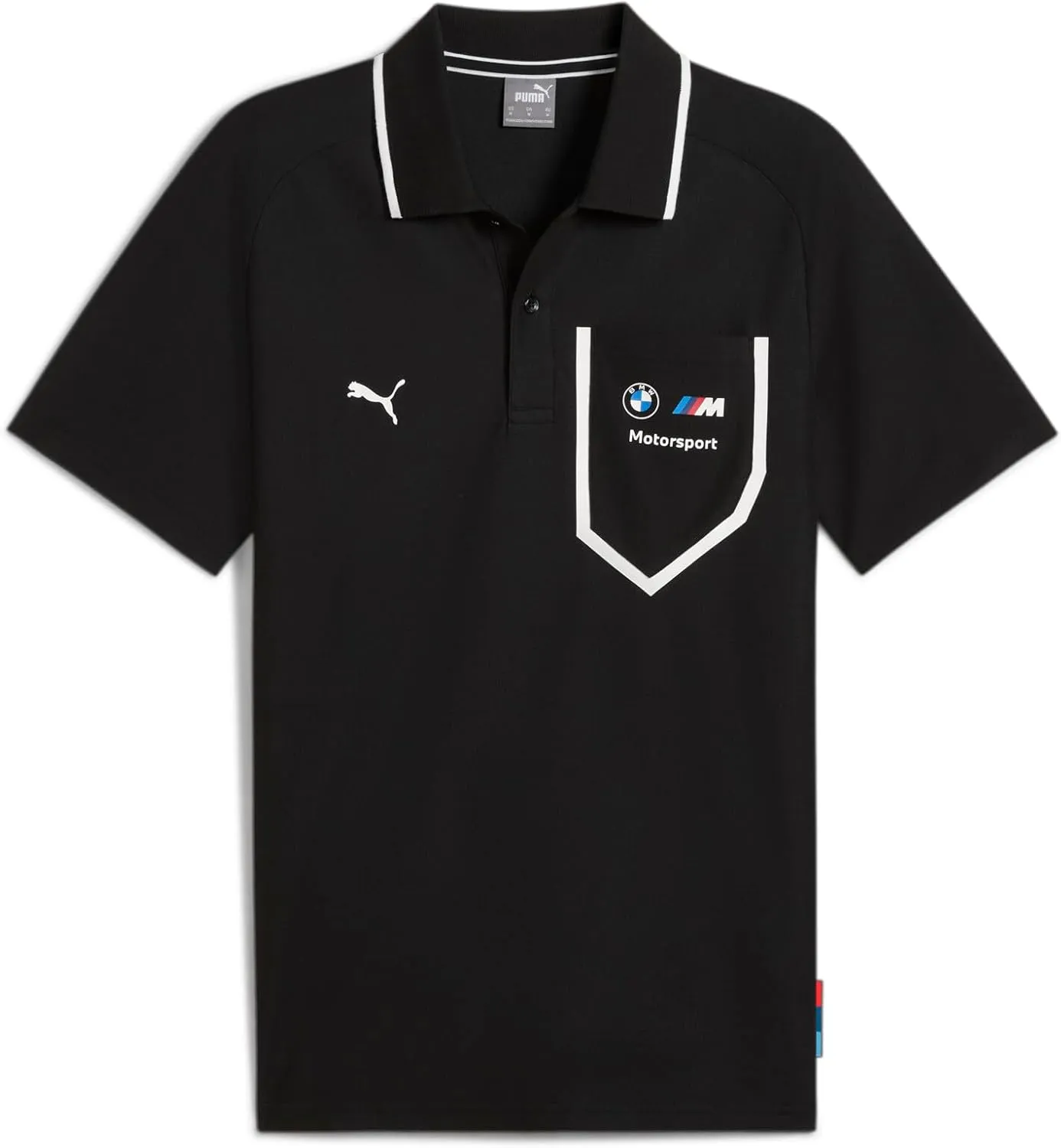Motorsport Polo, Black SS25, XX-Large museum business PUMA Men's Standard BMW M 