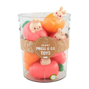 Mud Pie Bunny Press & Go Toys