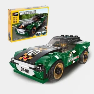 Multificence Super Racing Car | 195  Piece Building Block Set