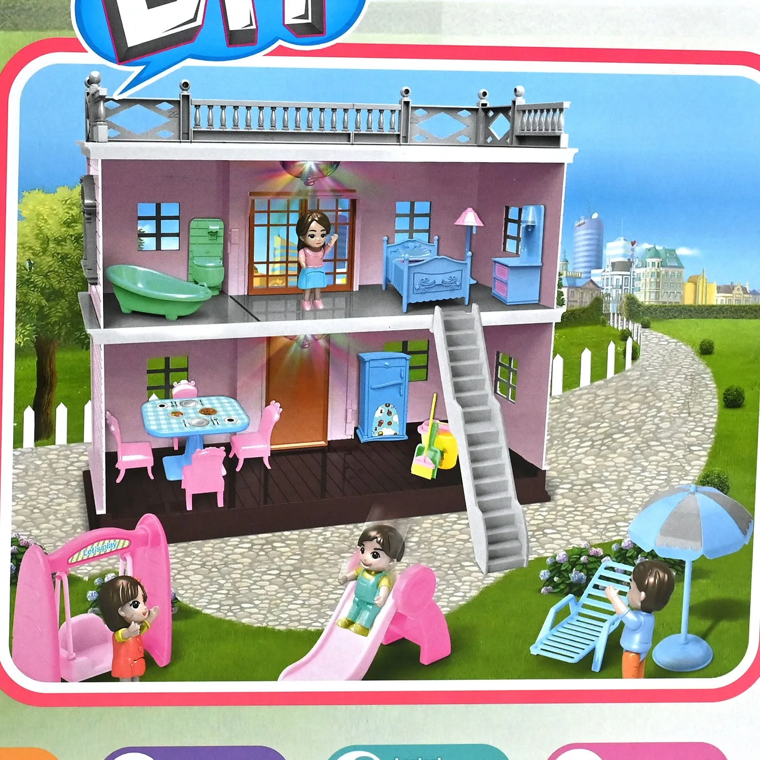 My Dream House/Doll House Playset for Girls