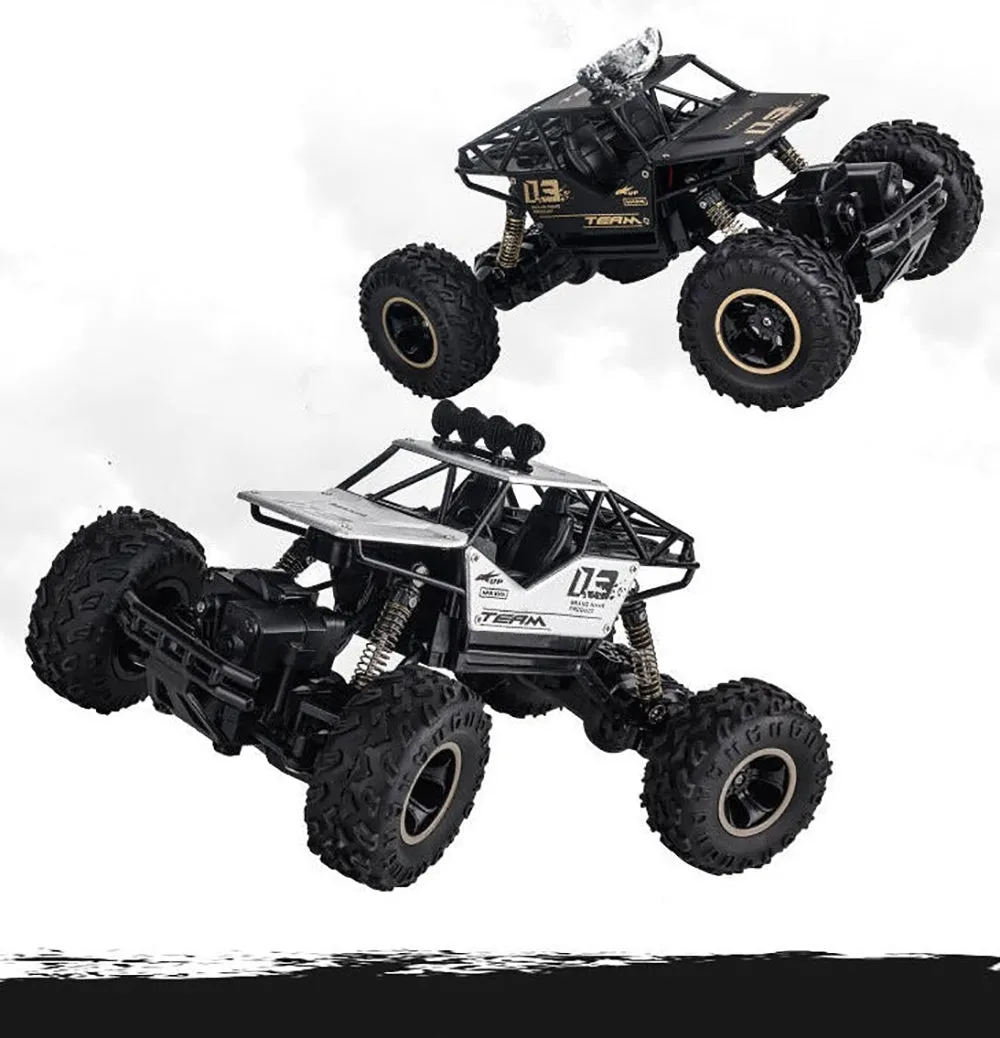 No Brainer 4WD Remote Control Monster Truck - Black