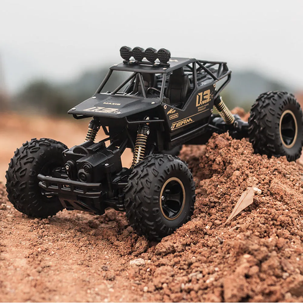 No Brainer 4WD Remote Control Monster Truck - Black