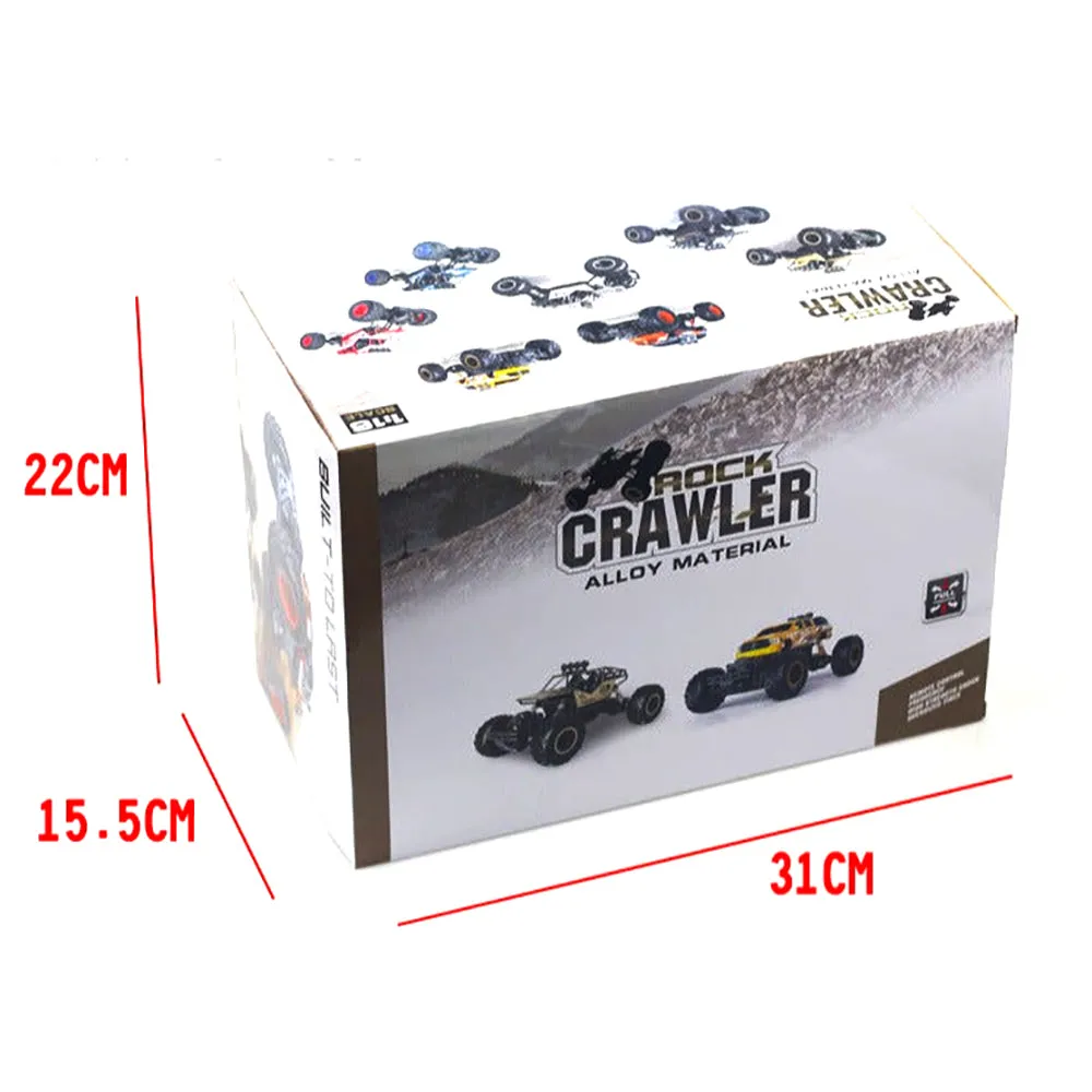 No Brainer 4WD Remote Control Monster Truck - Black