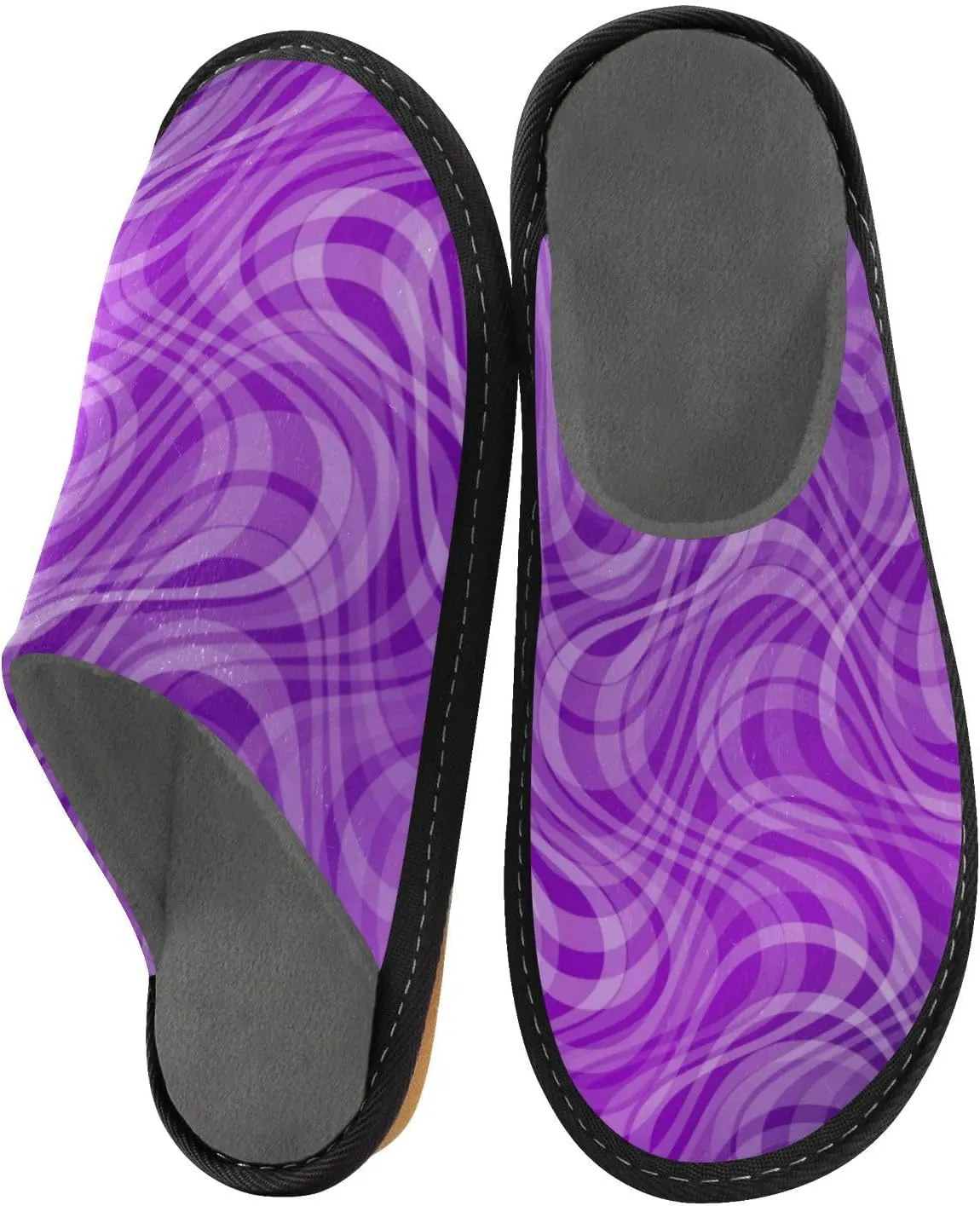 Non-Slip Home Slipper Winter Shoes For Bedroom Hotel Travel 4-11 Spa Slippers Indoor House Fuzzy Slippers Soft Memory scan Foam 