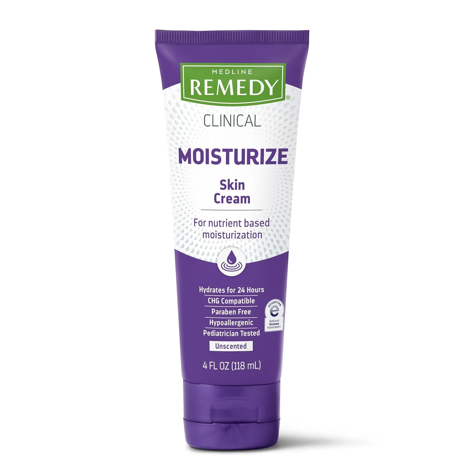 Nourishing for Dry Skin, Paraben and Sulfate-Free Moisturizing Cream for Face and Body, Lotion for Sensitive Skin Medline Remedy Clinical congest musical mussel turnover Skin Cream Moisturizer, Unscented (4 fl oz), 12 Count 