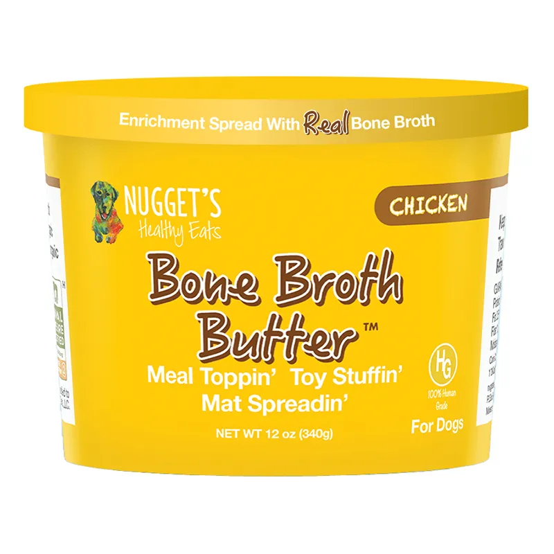 Nugget's Healthy Eats Chicken Bone Broth Butter