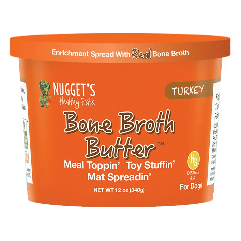 Nugget's Healthy Eats Turkey Bone Broth Butter