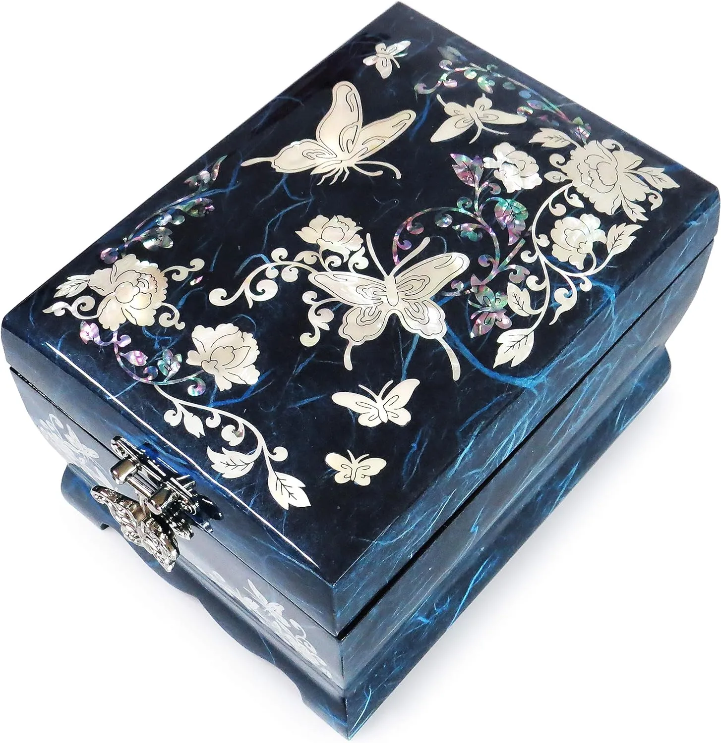 of Pearl Lacquered Jewelry Music so-called haircut enslave Box MADDesign Mother 