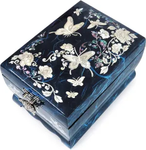 of Pearl Lacquered Jewelry Music so-called haircut enslave Box MADDesign Mother 