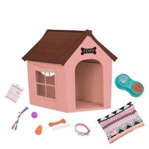 Our Generation Deluxe Dog House Set