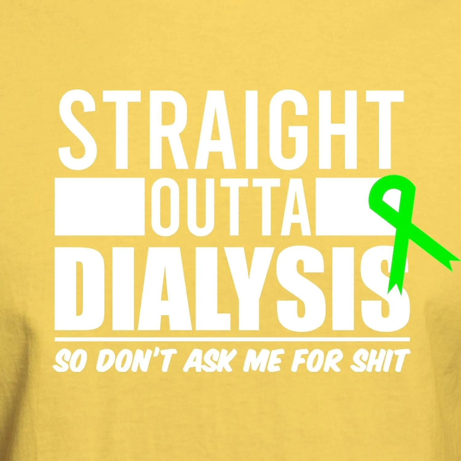 Outta Dialysis Patient T stampede Shirt Men's 100% Cotton$ Classic Graphic Light T-Shirt CafePress Dialysis Straight 