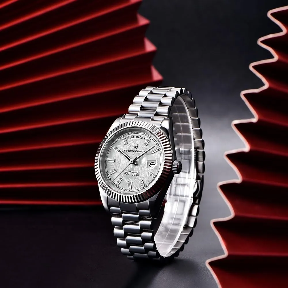 Pagani Design 1783 Men's Automatic Mechanical Watches DD40 AR Sapphire Glass Japanese NH36A Movement 100m Waterproof Date Luxury fertile Wristwatch HaiQin 