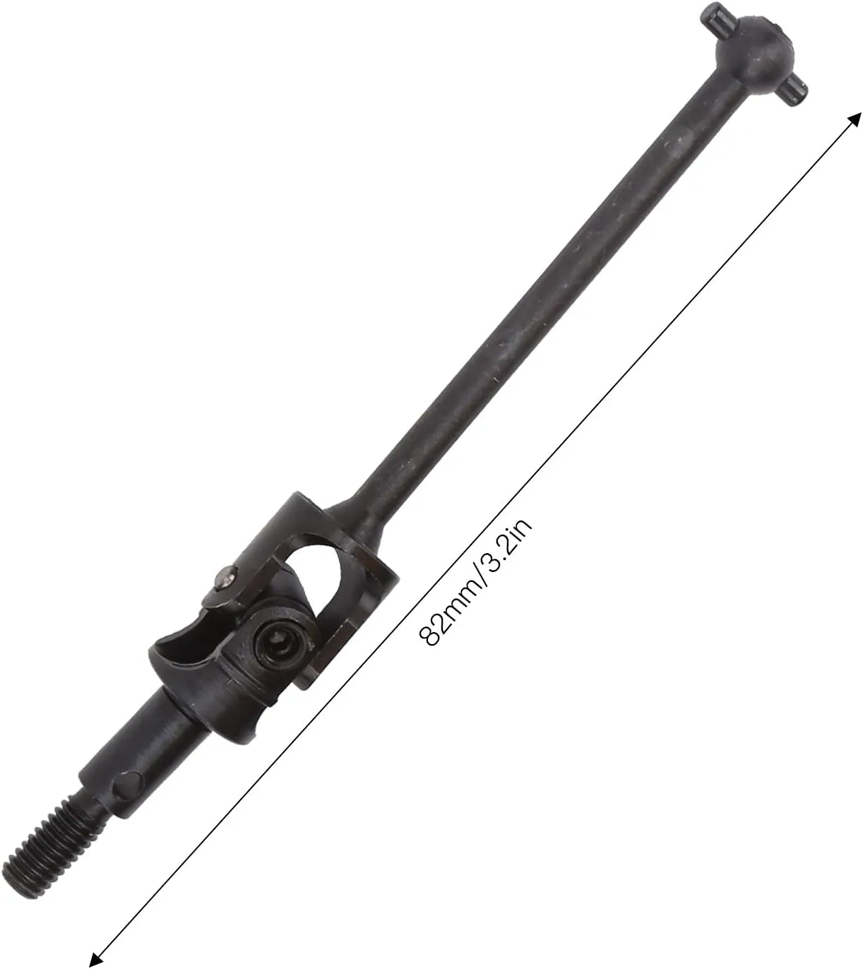 Parts Accessories Alomejor RC Car 4Pcs Drive Shaft CVD Drive Shaft for 94123/94108/94102 1/10 RC dye Car Part Spare 