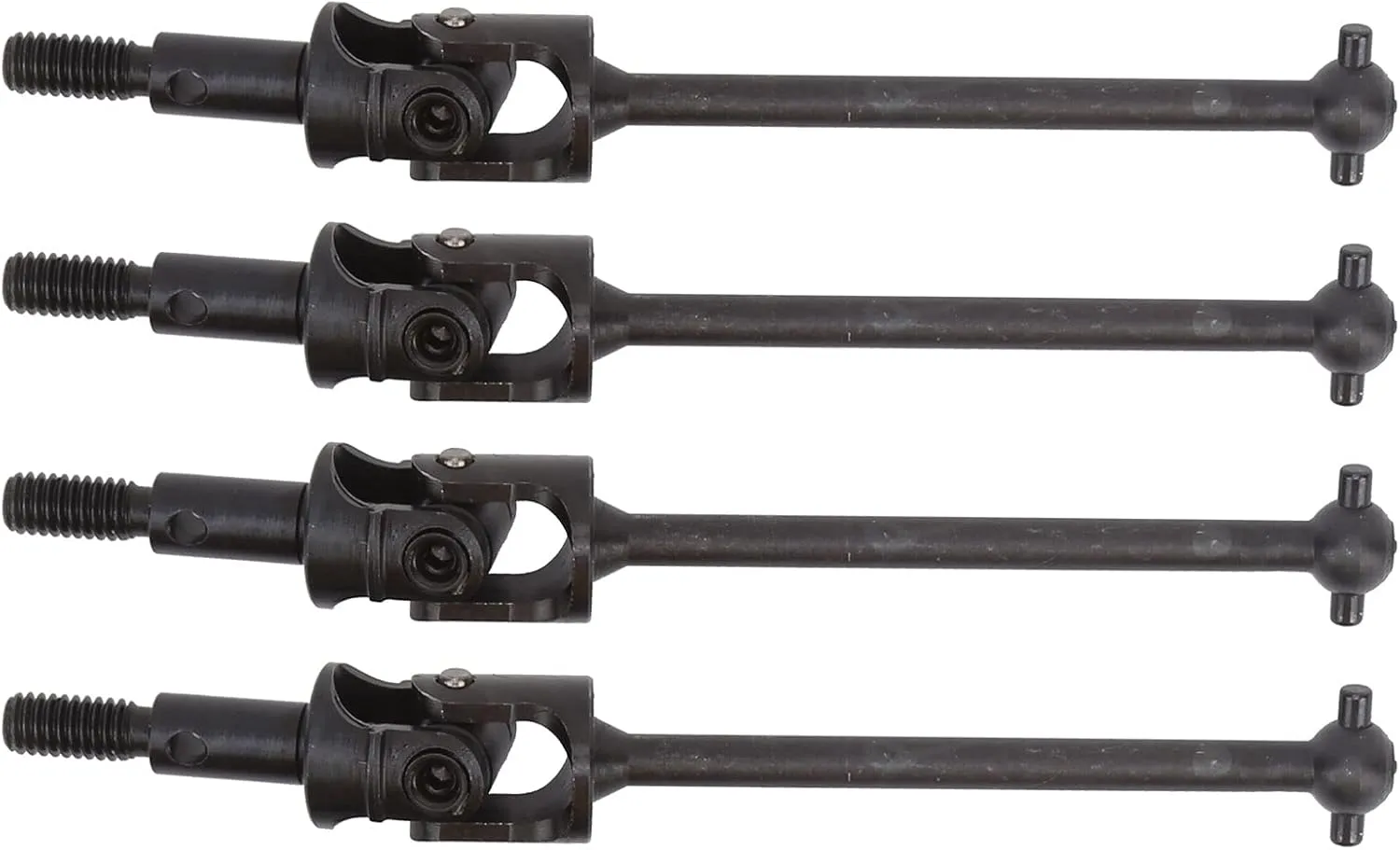 Parts Accessories Alomejor RC Car 4Pcs Drive Shaft CVD Drive Shaft for 94123/94108/94102 1/10 RC dye Car Part Spare 