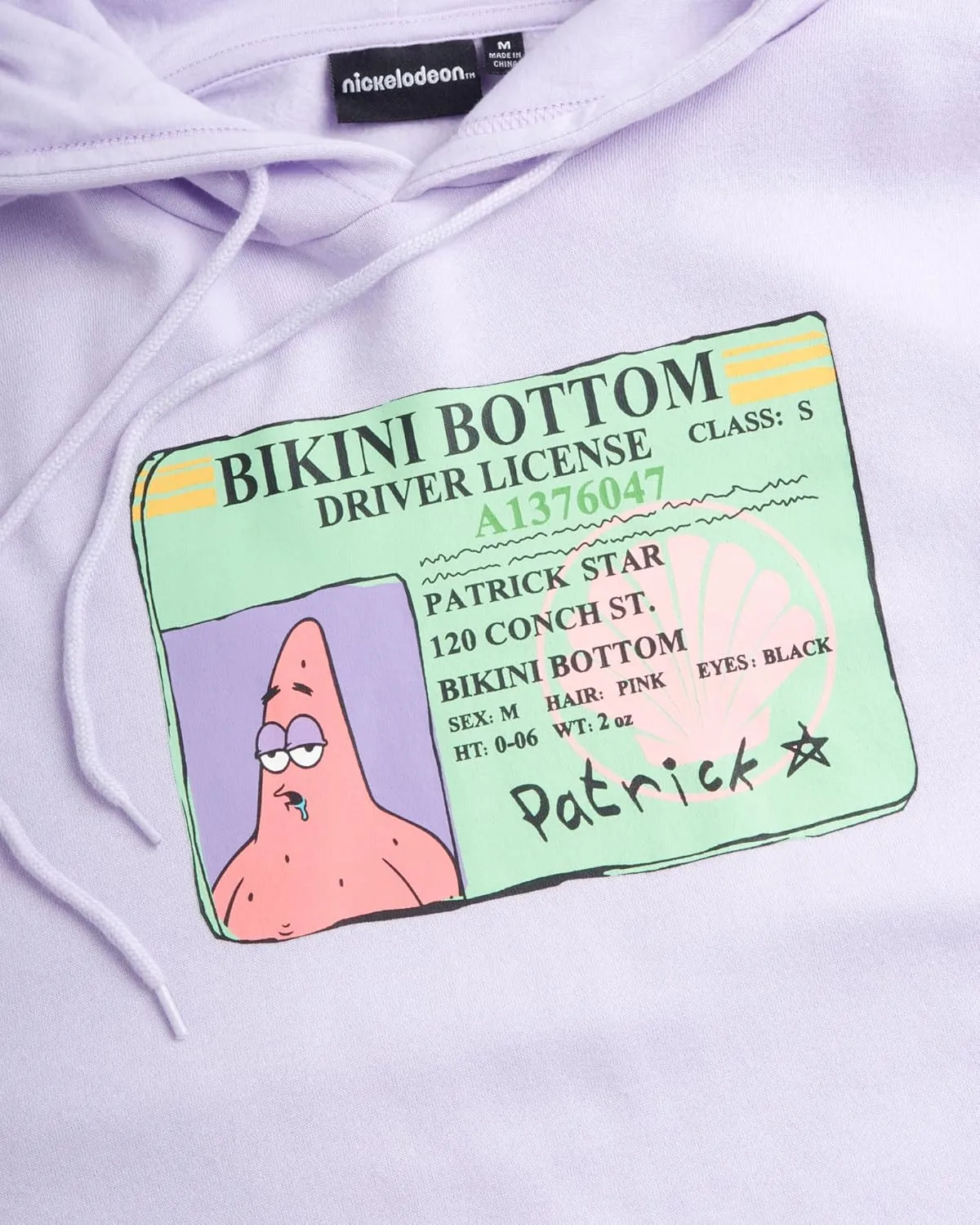 Patrick Fleece Sweatshirt �C Men and Women��s Unisex Pullover Hoodie (Size: S-XL) Nickelodeon Men��s SpongeBob personally and 