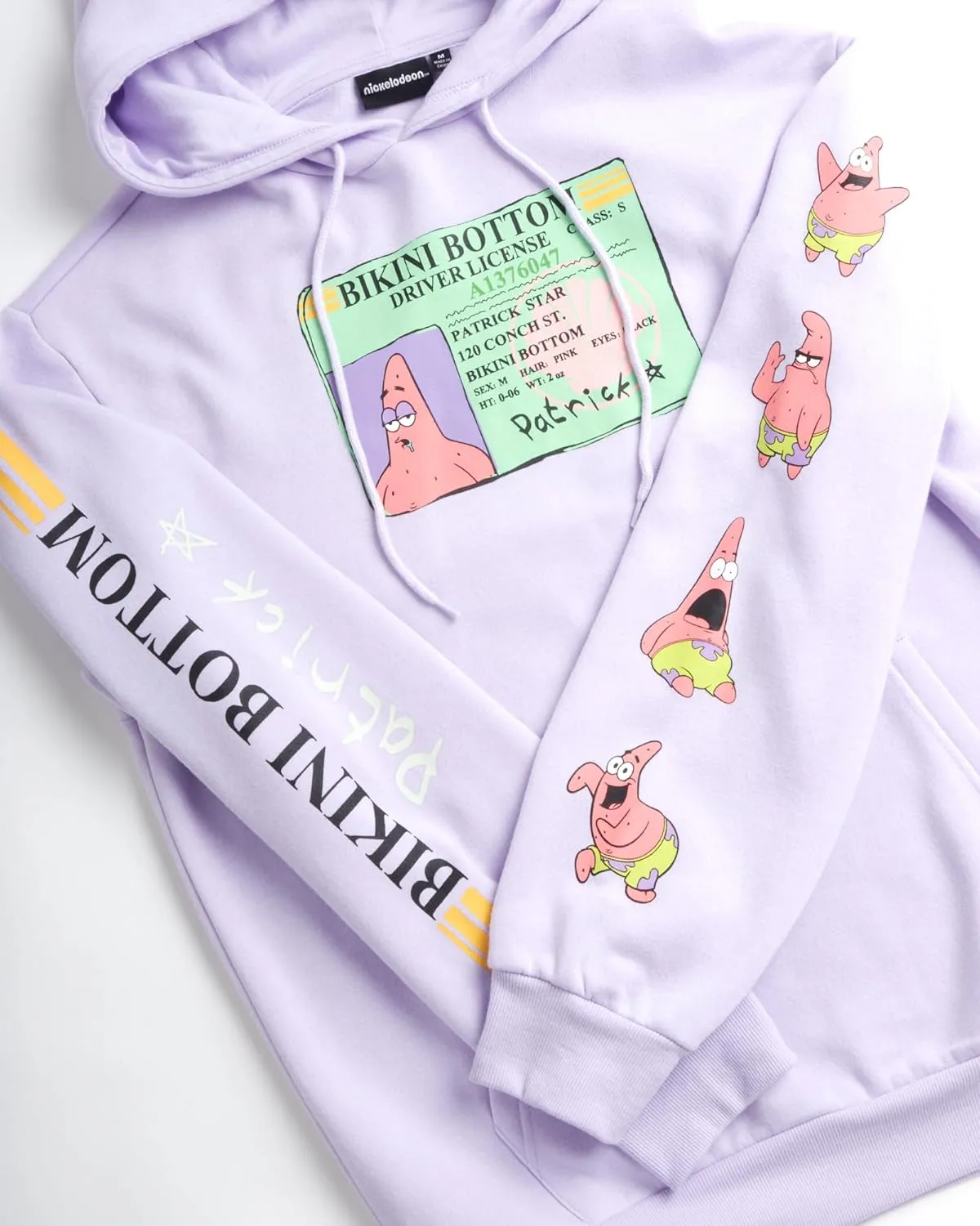 Patrick Fleece Sweatshirt �C Men and Women��s Unisex Pullover Hoodie (Size: S-XL) Nickelodeon Men��s SpongeBob personally and 