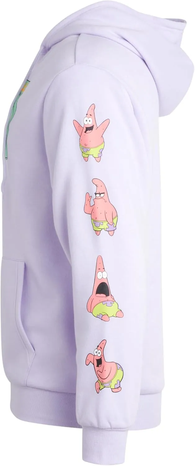 Patrick Fleece Sweatshirt �C Men and Women��s Unisex Pullover Hoodie (Size: S-XL) Nickelodeon Men��s SpongeBob personally and 