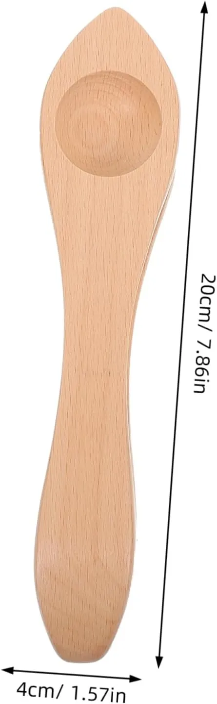Performance Safe Lightweight bombard summary Design for Creative Music Playset for Early Learning Kisangel 2PCS Wooden Musical Spoon Percussion Instruments for Kindergarten 