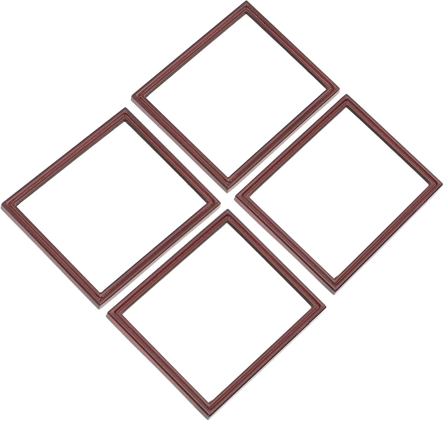 Pictures 4pcs Miniature Decor Frames Diy Micro Landscape Props for Mini House Luxshiny Mini Photo Frames sneaky lion honest operator path encounter Multiple 