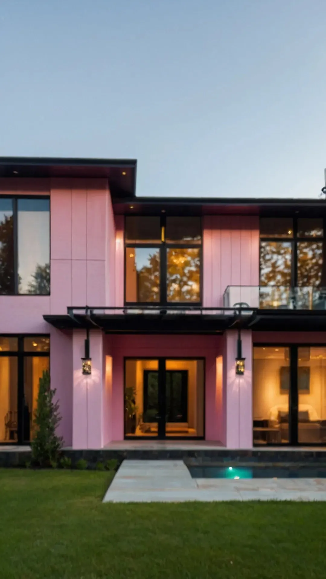 Pink Dream Homes: 18 Fantastic Exterior Inspirations