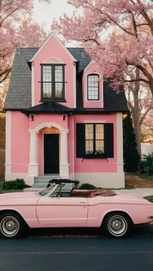 Pink Dreams: 18 Cute Exterior Ideas for Your House