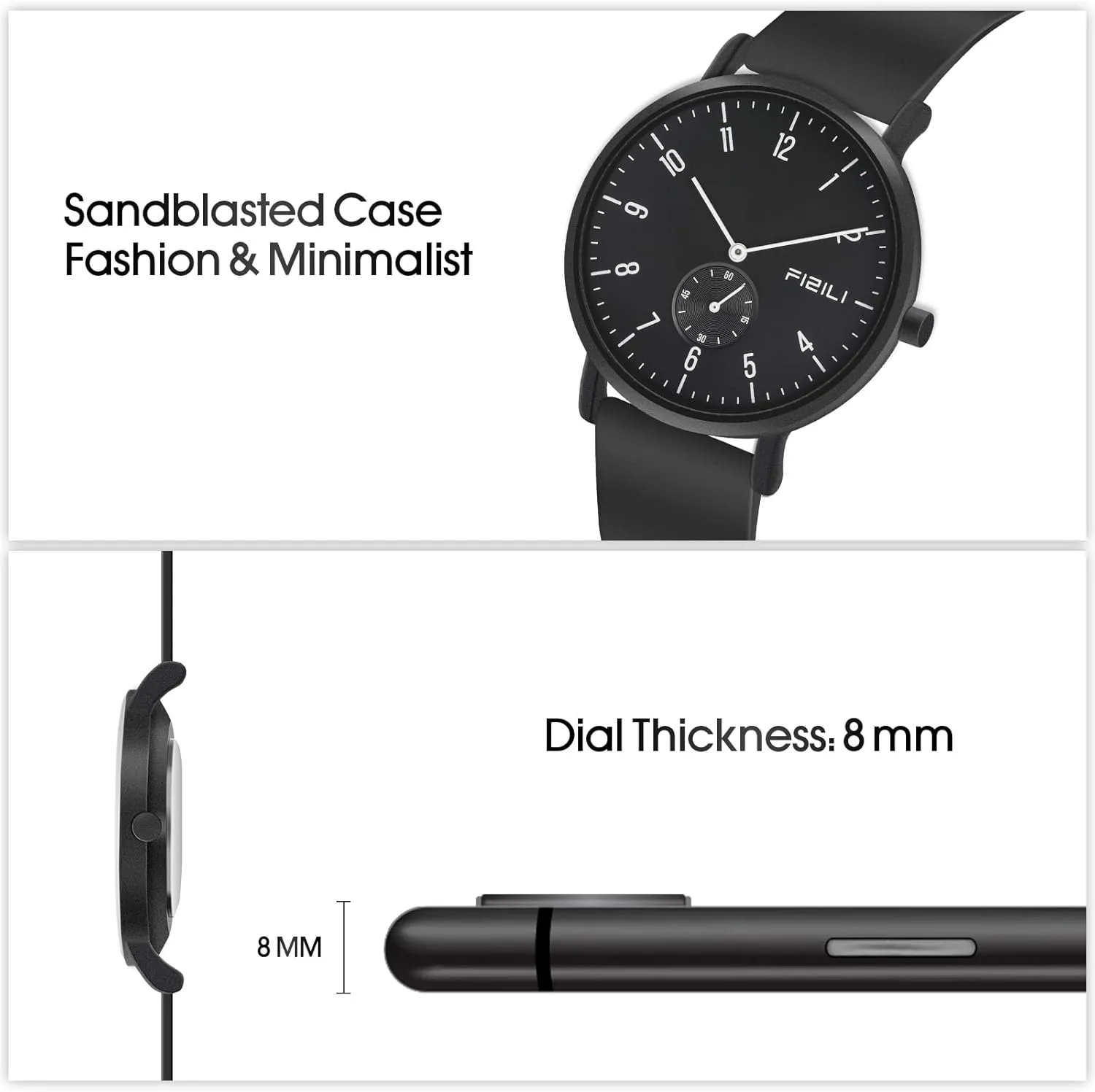 plasticity conformity cajun Wrist Watch for Men Business Casual Luxury Quartz Analog Watch Mens Watches Minimalist Ultra Thin Waterproof Fashion Dressy 
