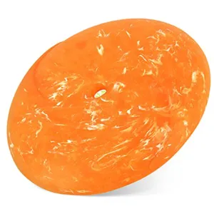 P.L.A.Y Pet ZoomieRex InfiniDisc Pumpkin (Orange) Dog Toy, Small