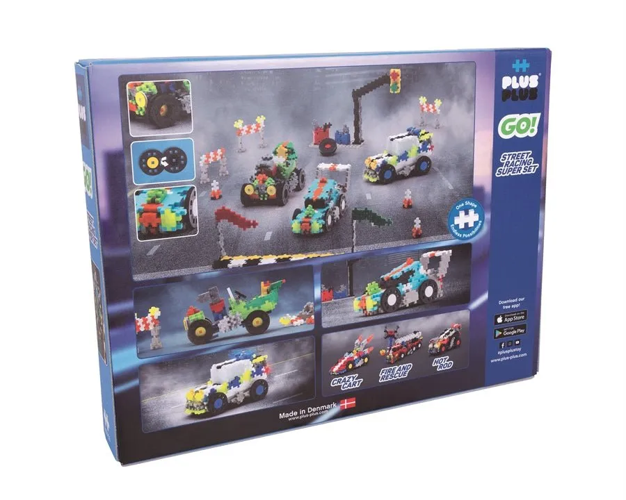 Plus-Plus GO! - Street Racing Super Set