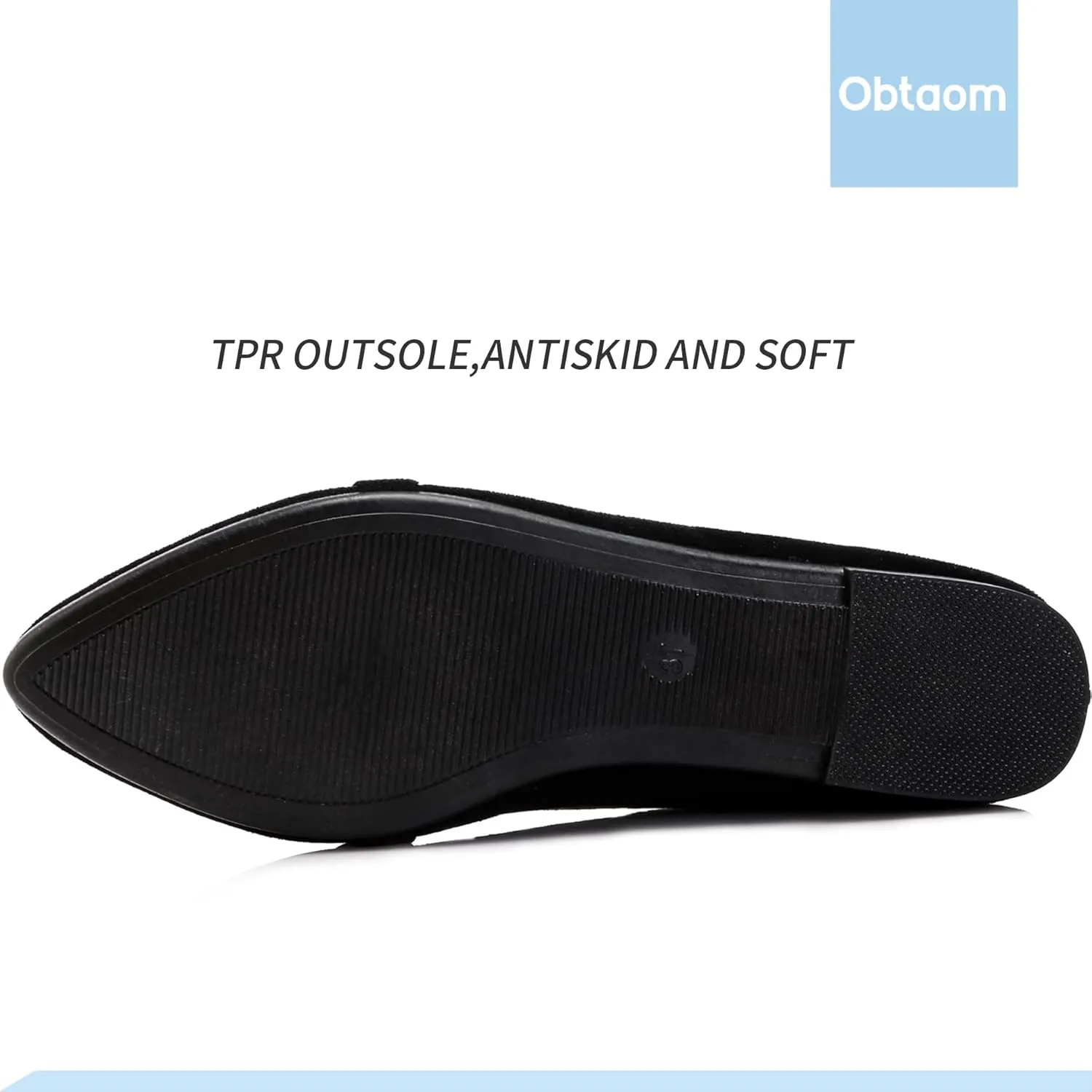 Pointy Toe Loafer Flat Comfortable Faux Suede gradient personality astronomical dart lieu aspect Work Shoes,Cute Penny Loafer Slip On Ballet Flat Obtaom Women's 