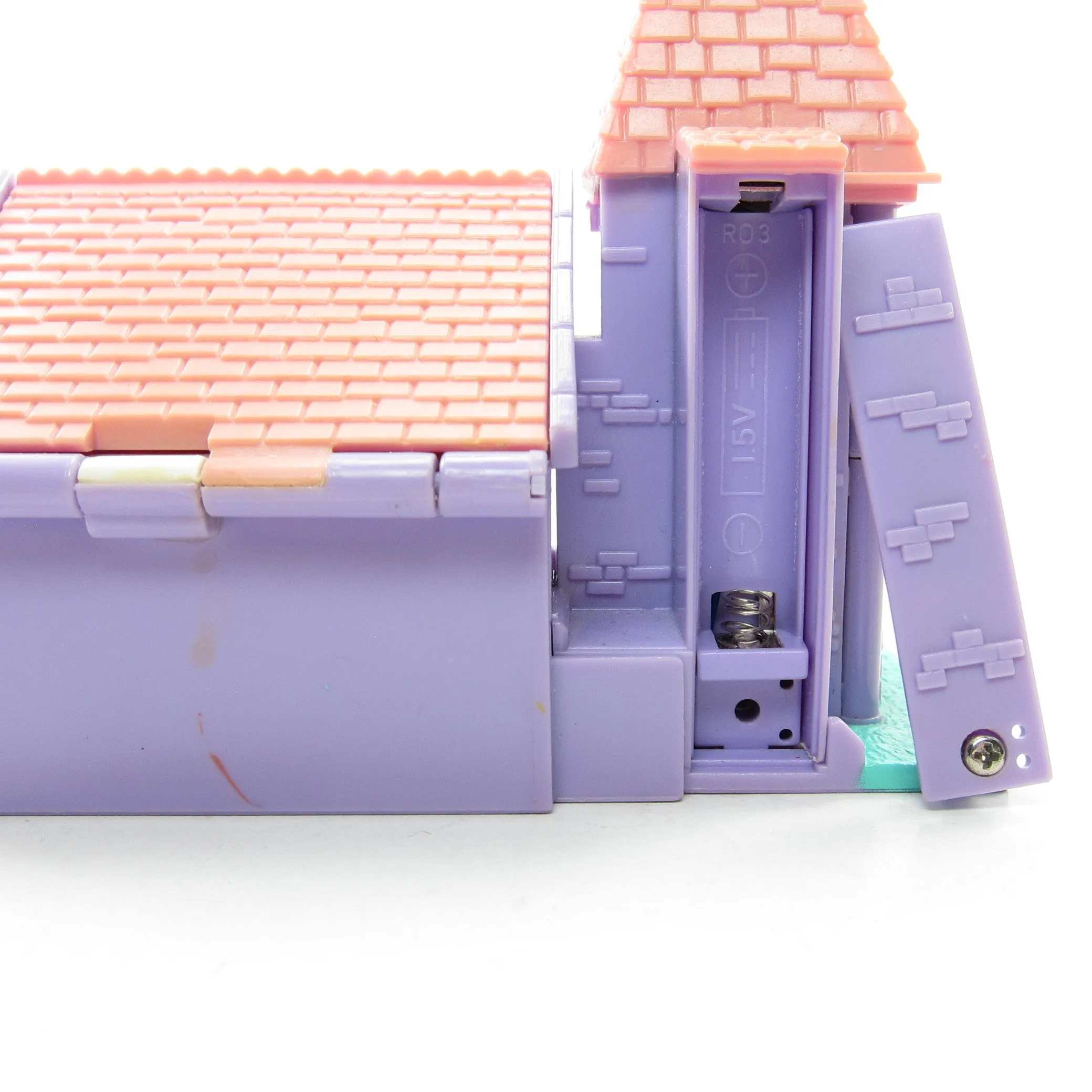 Polly Pocket Wedding Chapel Playset Vintage 1993 Light Up Pollyville Church - WORKS