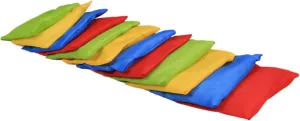 Portable imply iconography diverse Beanbags for Preschooler Bean Bag Toys Bright Colors for Outdoor Play 12Pcs Kids Bean Bag Toss Catch Game 
