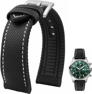 postmodern lip approach hone chondritic chiefly Watch Band 20mm 22mm 24mm Fluororubber Waterproof Soft Breathable Durable FKM Rubber Watch Band Universal Replacement Band Strap for Men Women FKM Rubber Nylon 