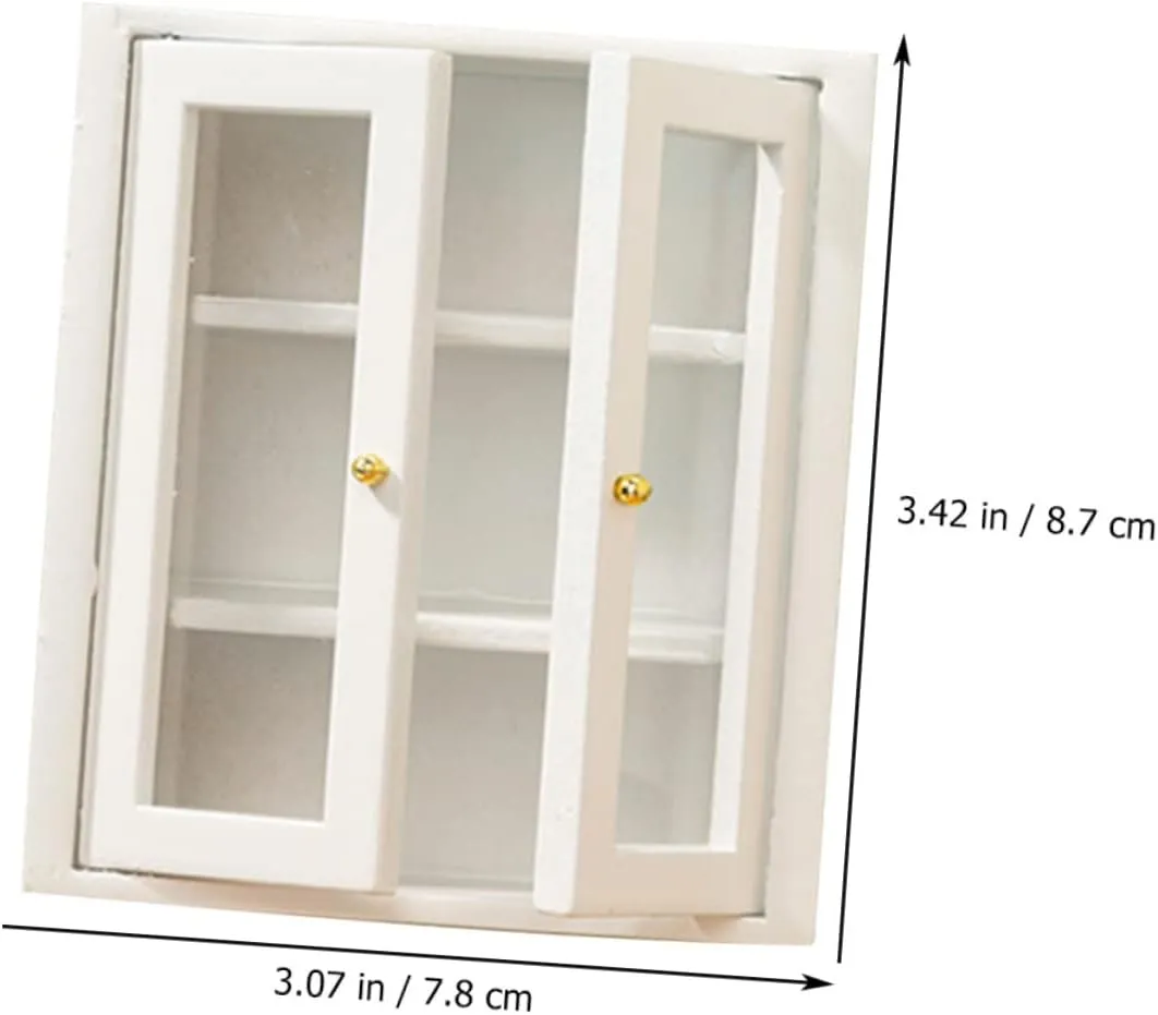 Projects and Creative Play 4pcs Scale Mini House Furniture calcareous for DIY 