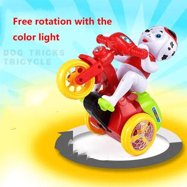 Puppy Motorcycle With Lights & Music