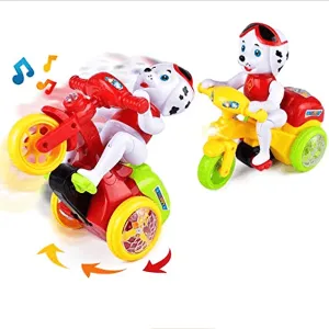 Puppy Motorcycle With Lights & Music