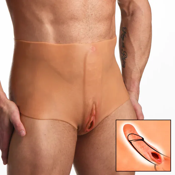 Pussy Panties Silicone Vagina   Ass Panties